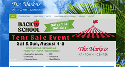 Desktop Screenshot of marketsattowncenter.com